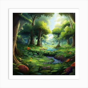 Fairy Forest Art Print