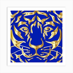 Golden Tiger 1 Art Print