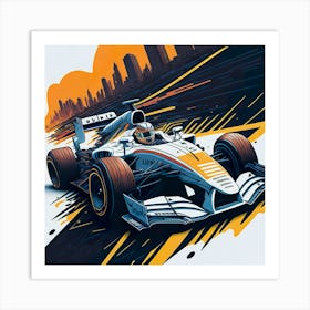 Artwork Graphic Formula1 (115) Art Print