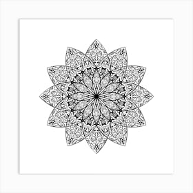 Mandala Art Print