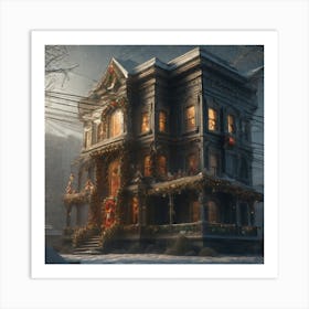 Victorian House 6 Art Print