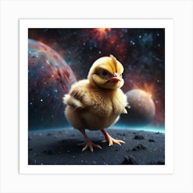 An Alien (Chicken) Lifeform Art Print