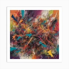 Abstract Painting 150 Art Print