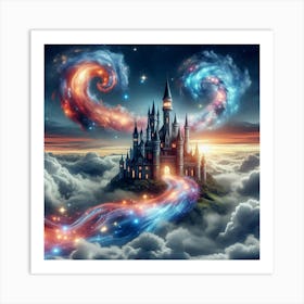 Castle In The Sky 6 Art Print