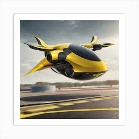 Futuristic Jet Art Print