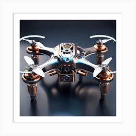 Futuristic drone 1 Art Print