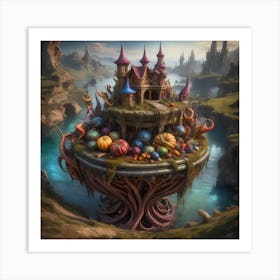 Fairytale Castle Art Print