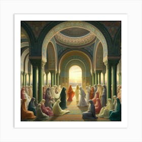 Islamic Prayer Art Print