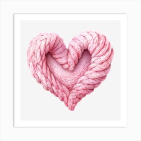 Heart Of Yarn 13 Art Print