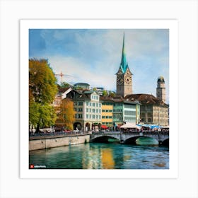 Switzerland 1 Art Print