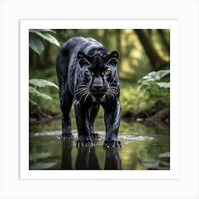 Black Panther 1 Art Print