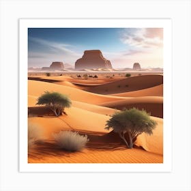 Sahara Desert 169 Art Print