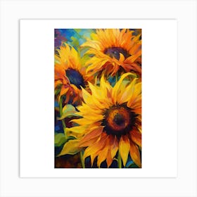 Sunflowers Art Print