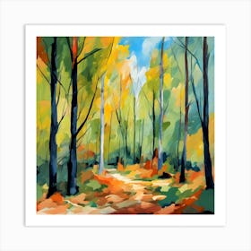 Autumn Forest Art Print