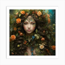 Flora And Fauna Art Print