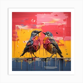 Two Birds 1 Art Print