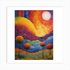 'Sunrise' 3 Art Print