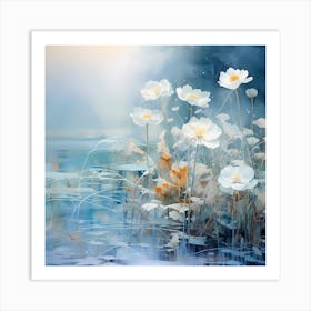 AI Enchanted Eden: Harmonic Dance of Life Art Print