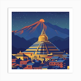 Kathmandu 2 Art Print