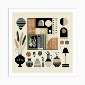 Vases And Objects Art Print