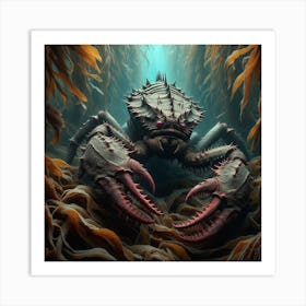 Kelp Crab 2 Art Print