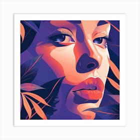 Portrait Of A Woman 11 Art Print