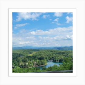 Lake Keowee SC Art Print