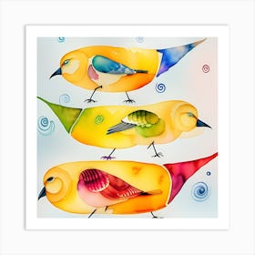 Birds 1 Art Print