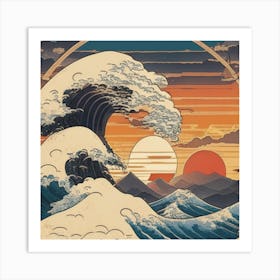 Great Wave Off Kanagawa Art Print