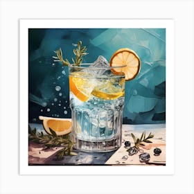 Gin And Tonic 7 Art Print