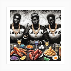 'Lavin' Art Print