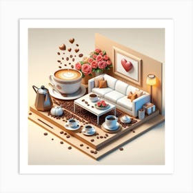 coffee 2 Art Print