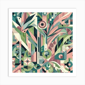 Abstract Pattern 1 Art Print