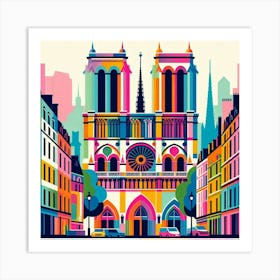 Notre Dame Cathedral 1 Art Print