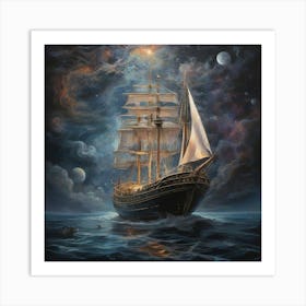 Schooner Art Print