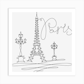 Travel paris Art Print