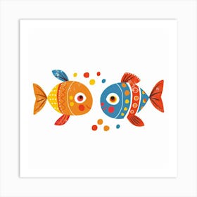 Two Fishes Art Print