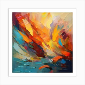 Abstract Painting 65 Art Print