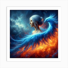 Phoenix 9 Art Print