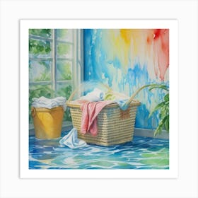 Slaundry Basket 5 Art Print