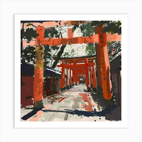 Fushimi Inari 4 Art Print