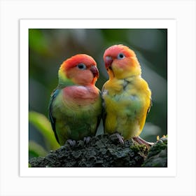 Lovebirds 17 Art Print