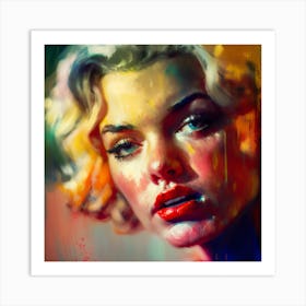 Marilyn Monroe Art Print