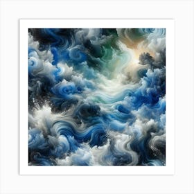 'Clouds' Art Print