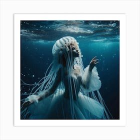 Jellyfish Art Print