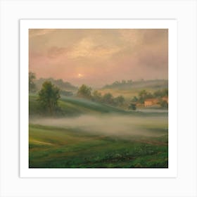 Misty Morning 2 Art Print