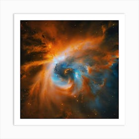 Spiral Nebula Art Print