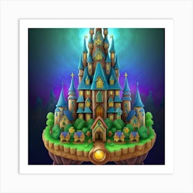 Castle In The Sky 1 Art Print