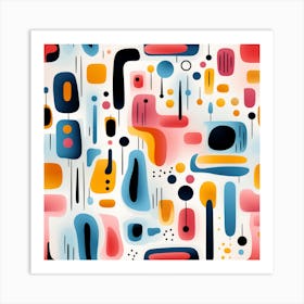 Abstract Pattern Art Print