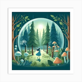 Fairytale Forest Art Print